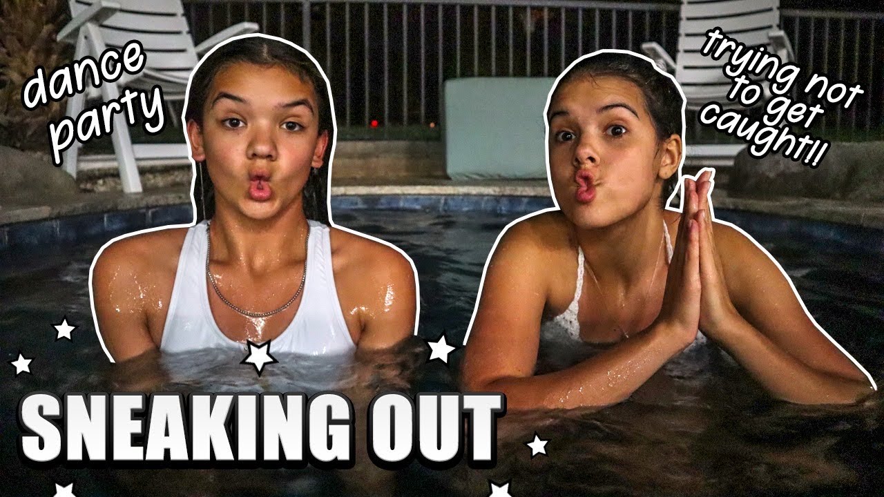 SNEAKING OUT to go Shopping!! *our parents left us!