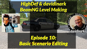 BeamNG Drive Modding | EP10: Basic Scenario Modification