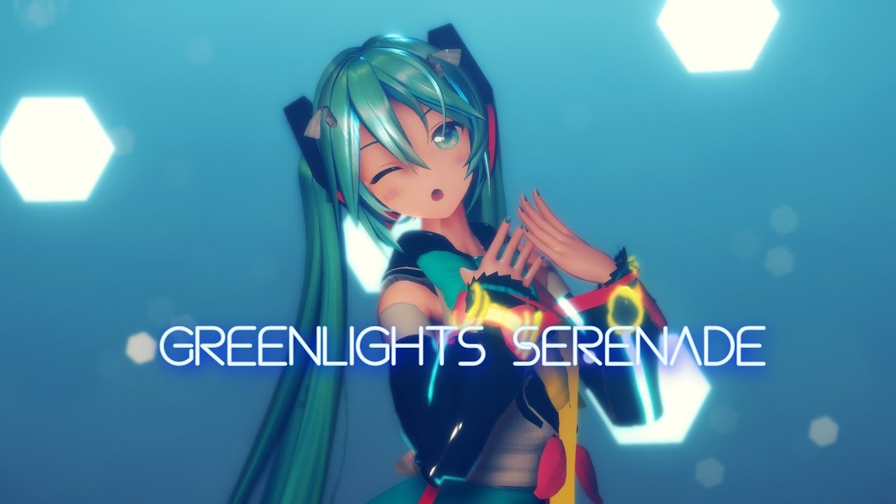 [MMD] Greenlights Serenade - グリーンライツ・セレナ feat.初音ミク [by Omoi]/ YYB 初音ミク Magical Mirai 2018 [4k30fps]