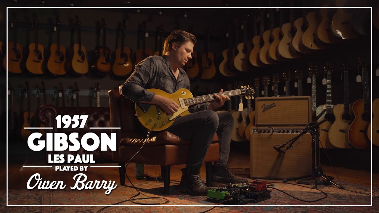 1957 Gibson Les Paul played by Owen Barry | Carter Vintage Guitars | Nashville, TN