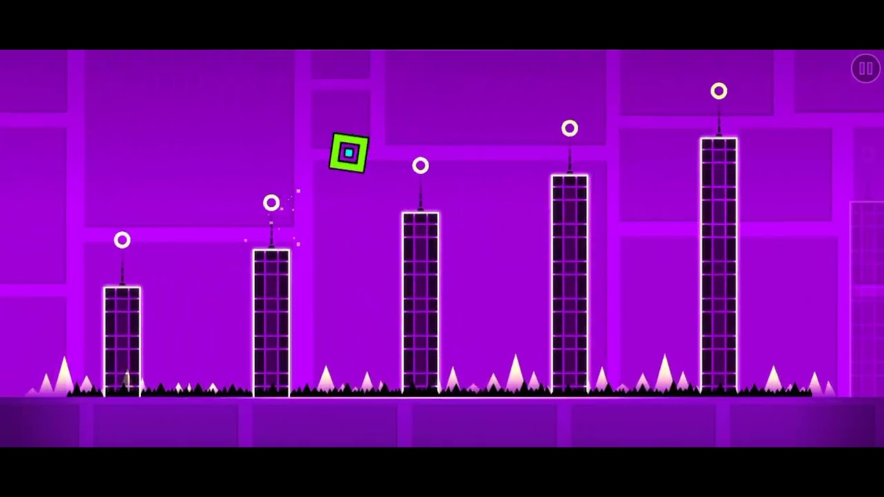 geometry dash level 1 - YouTube