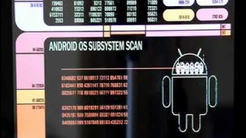 Android LCARS Star Trek boot animation