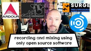Recording and Mixing using Open Source Software - Ubuntu, Ardour, Calf Plugins screenshot 1