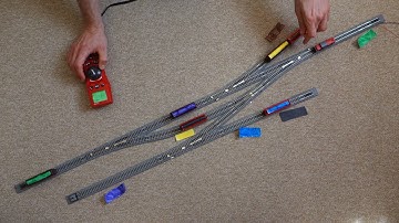 Teppichbahn - Rangierpuzzle - Timesaver (Zeitraffer)