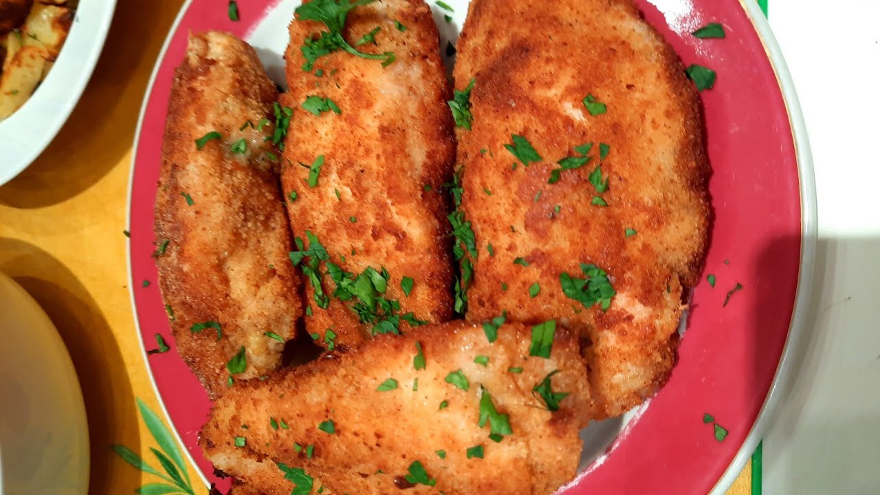 How to cook Garlic butter stuffed chicken breast / Chicken Kiev YouTube