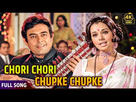 Chori Chori Chupke Chupke ❤ | Sanjeev Kumar, Rajesh Khanna & Mumtaz | Evergreen Old Hindi 4K Song
