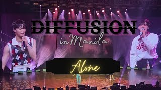 ALONE PERFROMANCE | MOONBIN and SANHA FAN CON | DIFFUSION IN MANILA 2023