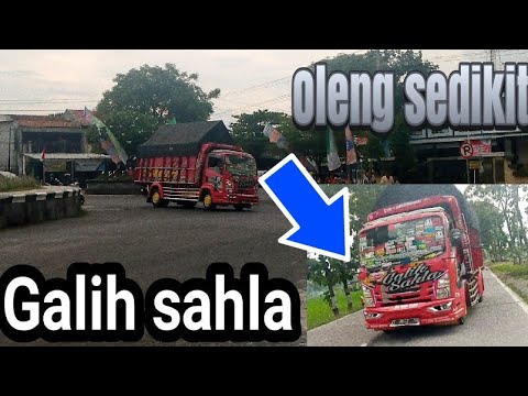  Truk  GALIH SAHLA mbois oleng Artis Jawa  barat  lewat 