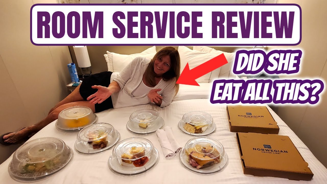 NCL VIVA Room Service Review | It was SO MUCH Food!!!