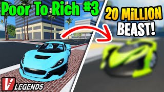 Trying to GET BOOST TRUCK in Vehicle Legends Roblox! Poor to Rich Ep.3