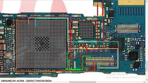 Samsung ALPHA SM G850 Touche Notwarking Problem Hardware Solution