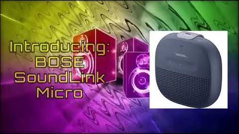 Best Bluetooth Speaker With Bass Boss Soundlink Micro Review