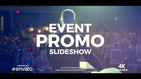 Event Promo:Conference Opener | Best Stunning After Effects Templates | By Nick Chvalun