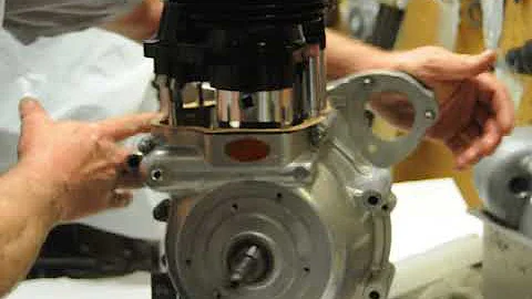 Norton piston and barrel assembly with no ring com...