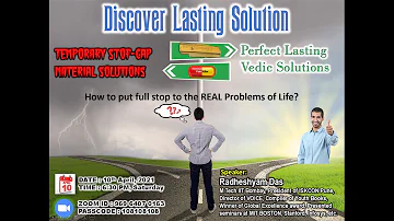 DYS 4 :- Discover Lasting Solution_Radheshyam Das