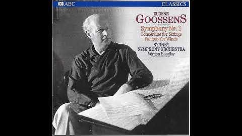 Eugene Goossens (1893-1962) : Concertino for double string orchestra Op. 47 (1928 arr. 1929)
