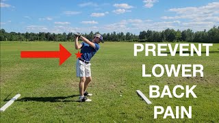 Is Your Golf Swing Causing You Back Pain? Golf Swing Fix For Back Pain