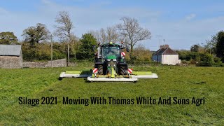 Silage 2021 - Mowing With Thomas White & Sons Agri (HD)