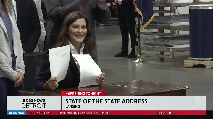Gov. Whitmer prepares for 5th State of the State Address