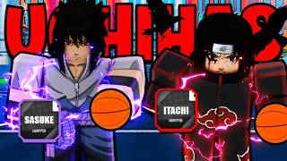 Sasuke and Itachi USE GENJUTSU to DESTROY BALLERS in Basketball Zero (Roblox)