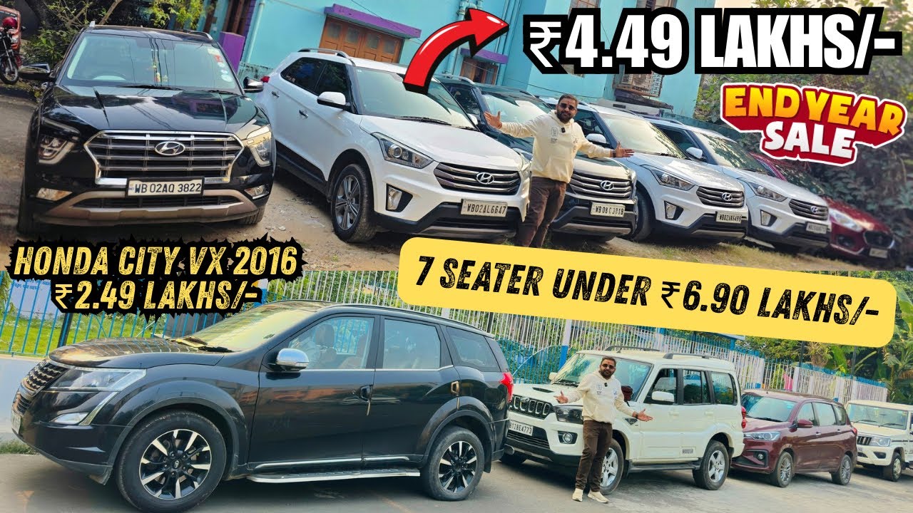 Happy Motors Biggest Sale Ever🔥Honda City,Creta,Xuv500,Ertiga | Second hand cars in Kolkata 