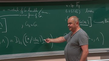 Laurent Fargues - 3/3 The Langlands Program and the Moduli of Bundles on the Curve (3/3)