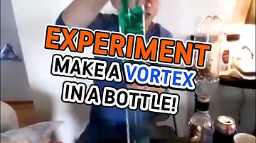 EXPERIMENT | Make your own tornado in a tube!