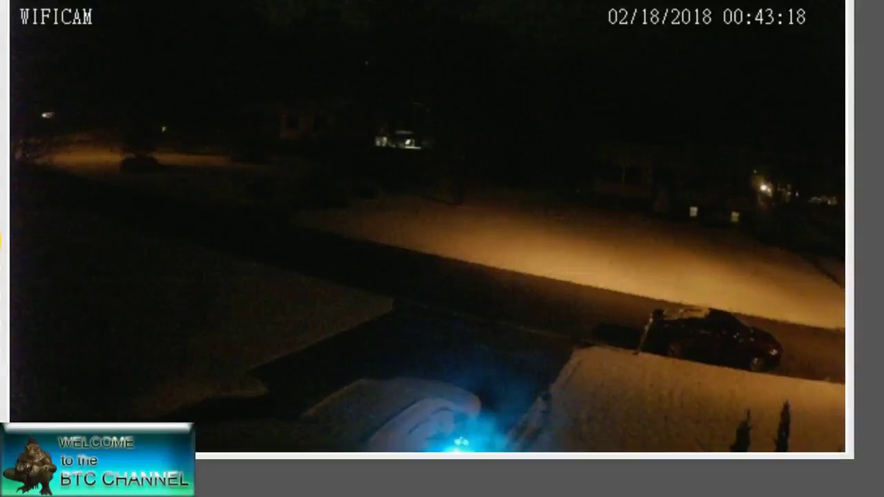 belcherman Live Stream A visitor late night; who was that?