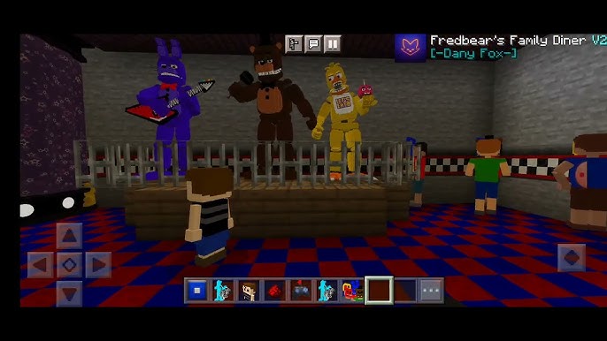 Fredbears Family Diner (1983) Minecraft Map