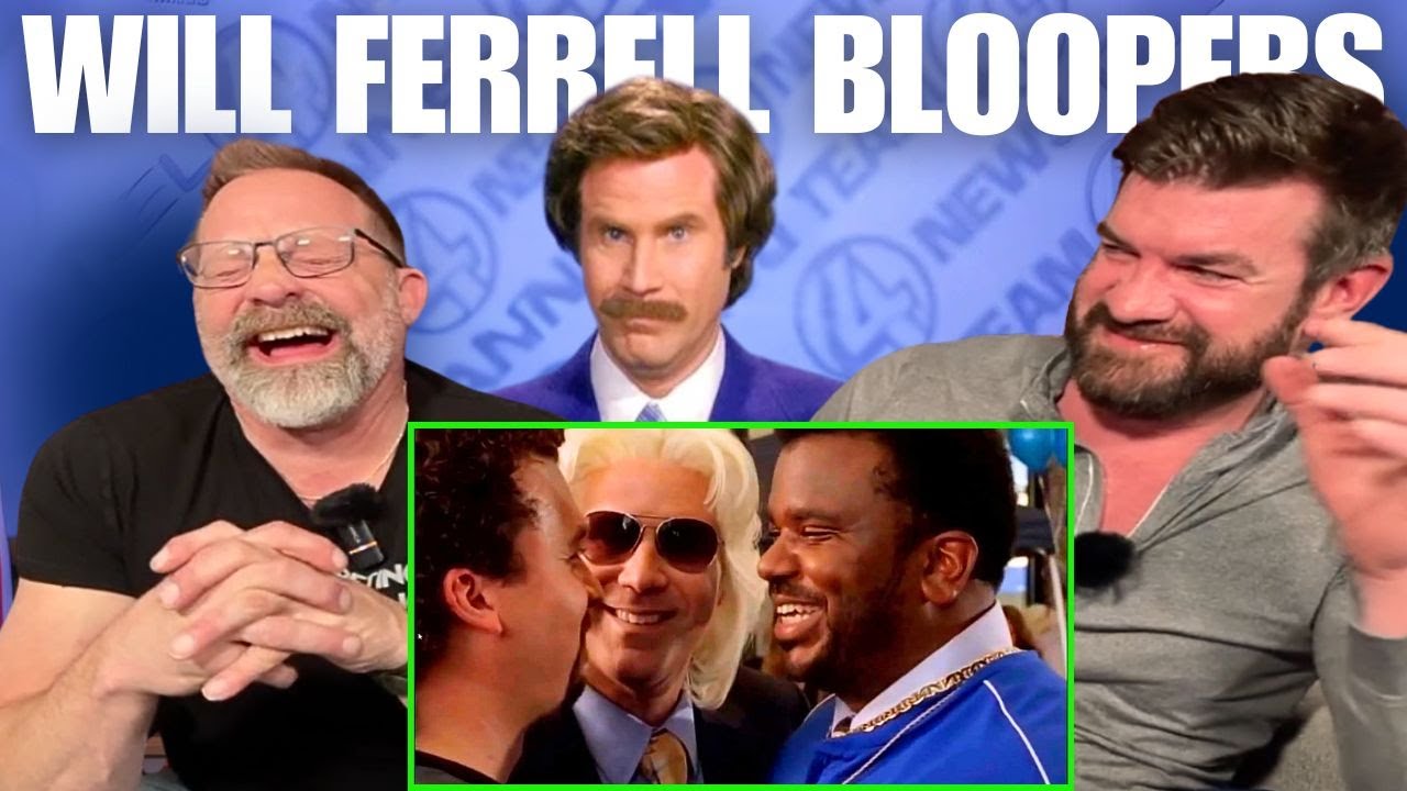 EPIC Will Ferrell Bloopers | REACTION