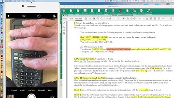 Load StarPilot 89 into TI-89/Titanium Calculators using Windows Computer
