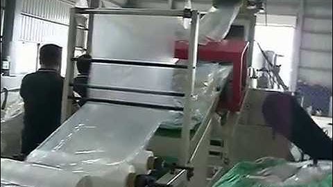 Nip roller feeding. Polystar Machinery Co., Ltd