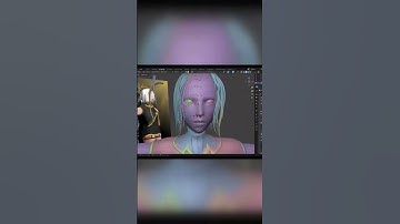 Timelapse of me Modelng my Ozc #blender #blender3d #blendermodeling #characterdesign    #timelapse