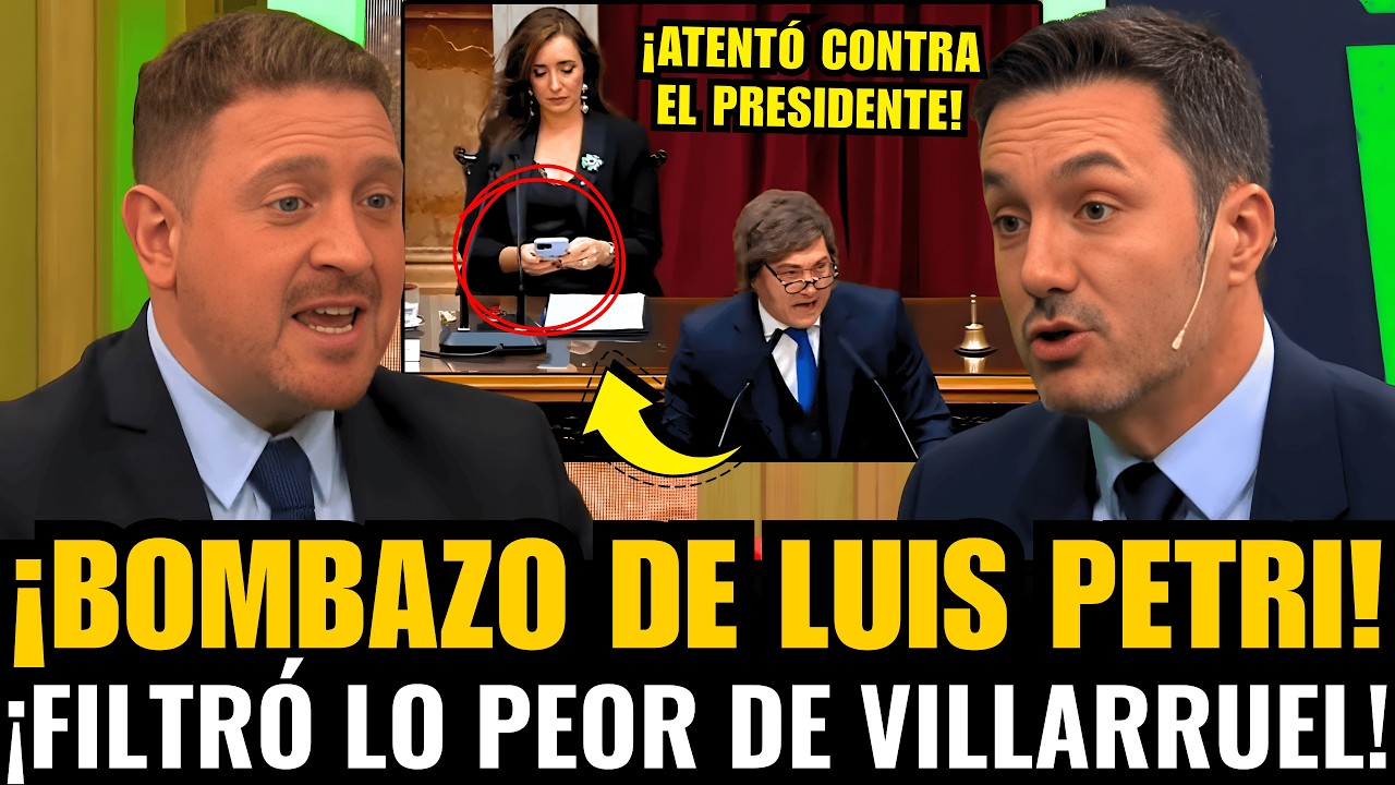 ¡PETRI FILTRÓ BOMBAZO POLÍTICO de VILLERRUEL TRAS el DISCURSO de MILEI!