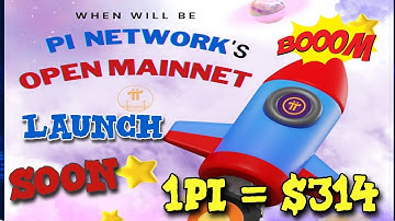 Boom 💥 Pi Network Open Mainnet Launch Soon New update 🤩🤯 1Pi Price = $314 🤑🎉 #bitcoin #crypto #Pi