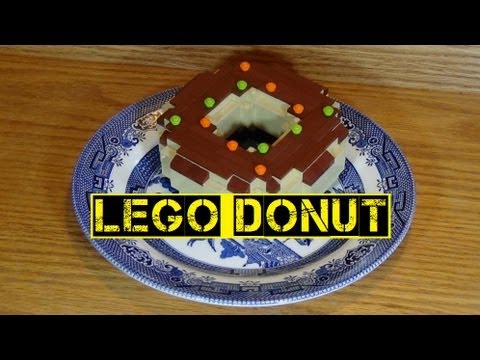 lego donut youtube