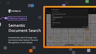 FiftyOne Computer Vision Plugins: Semantic Document Search screenshot 2