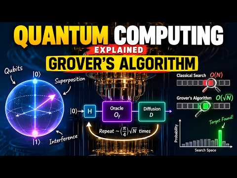 Capa de Quantum Computing Explained: Grover’s Algorithm Step by Step