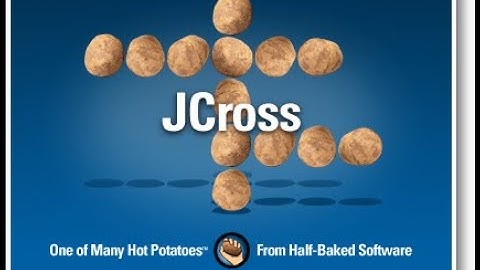 Crear crucigrama con HotPotatoes y convertirlo a Scorm