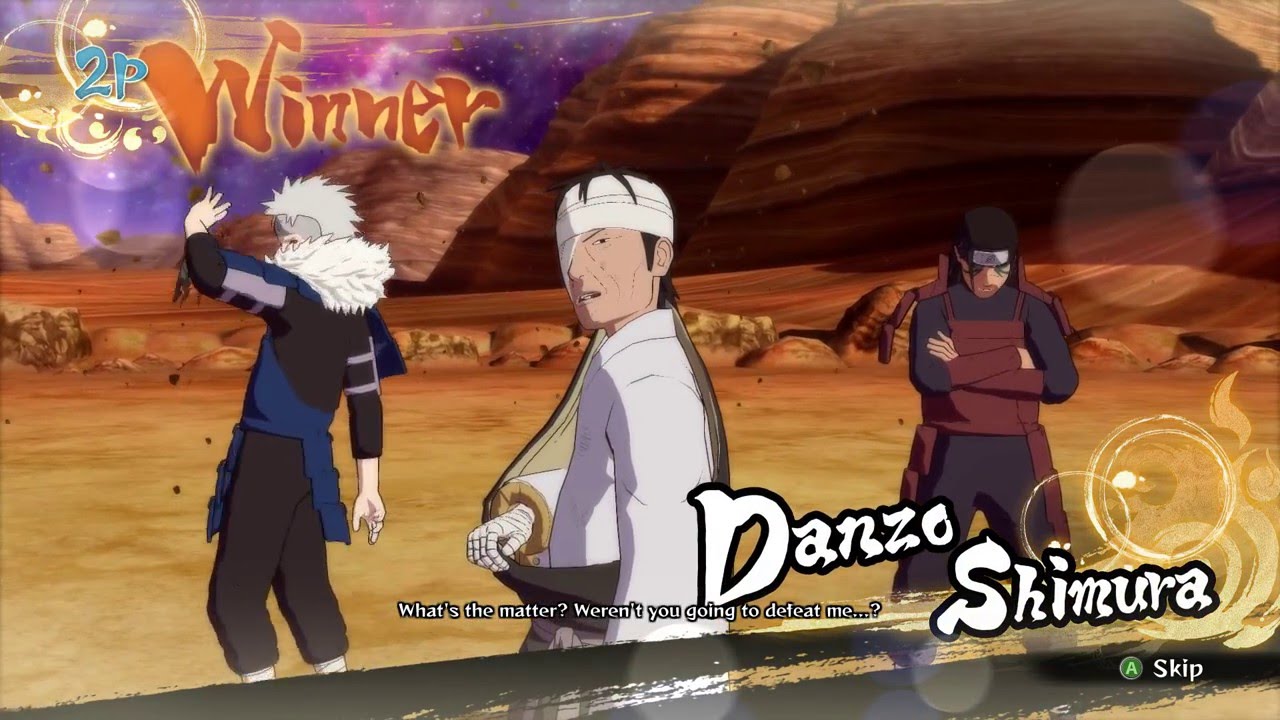 Danzo Naruto Ultimate Ninja Storm 4