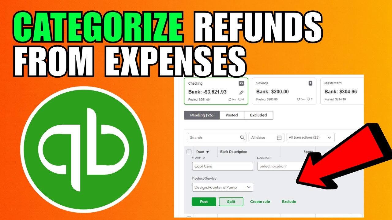 How To Categorize Refunds From Expenses In QuickBooks Online (2026 ...