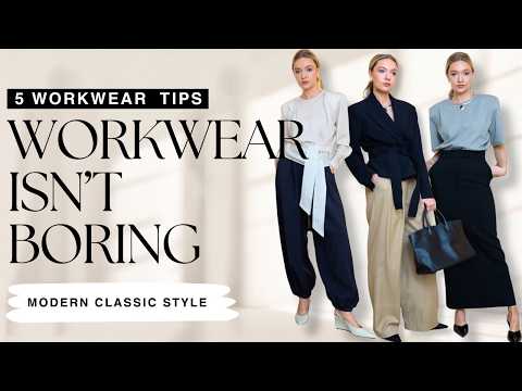 Thumbnail for 5 Workwear Styling Tips to Make Your Outfits Look More Stylish