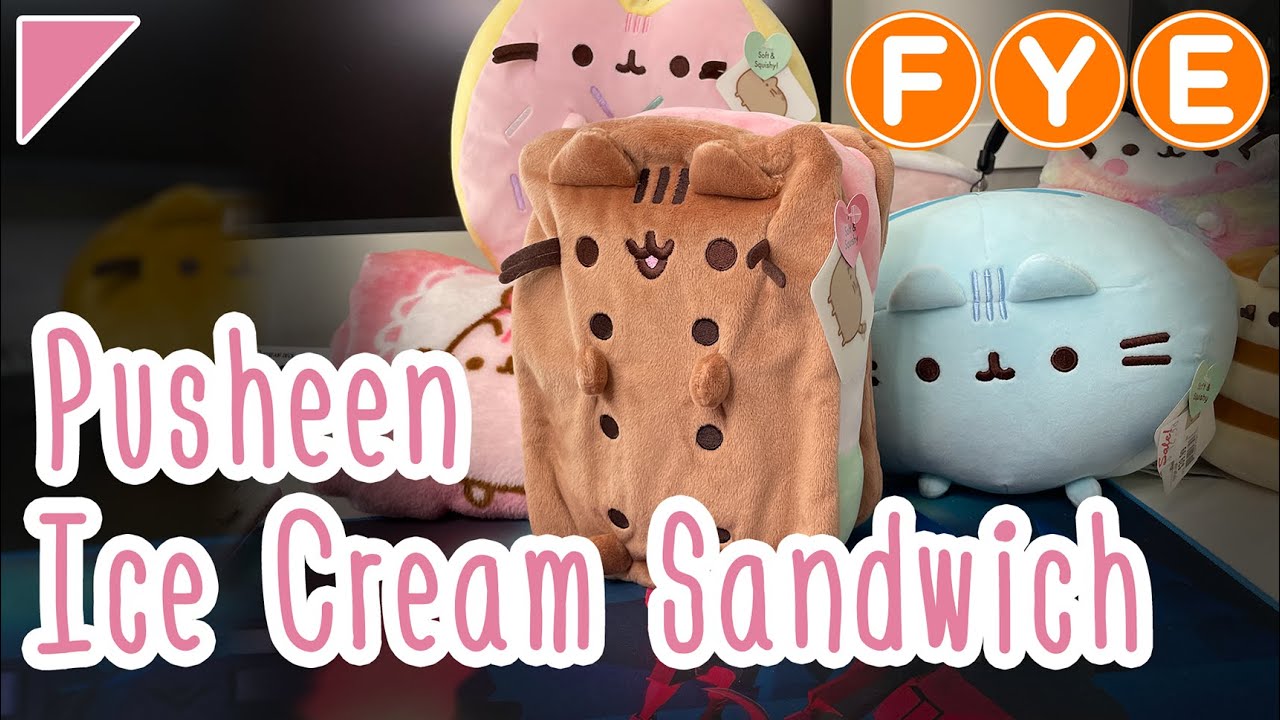 Neapolitan Ice Cream Sandwich Pusheen! FYE Haul YouTube