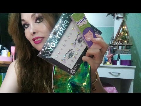 ASMR TE    MAQUILLO. CON  EL MAKEUP VIRAL DE TIK TOK #2
