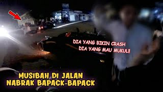 Hard Braking Hindari Penerobos Lampu Merah - N250 Tabrak Pembatas Jalan - Musibah Night Ride RH#120