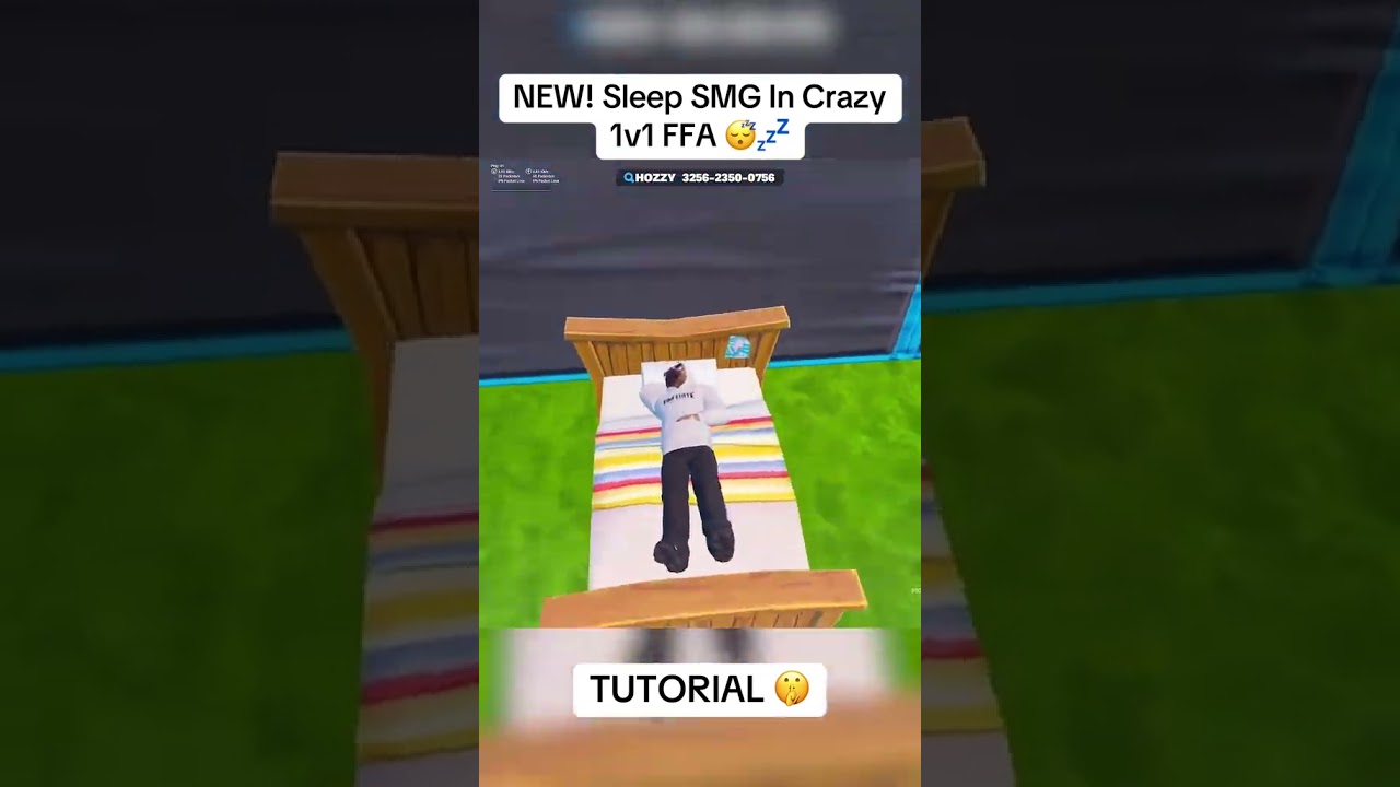 How To Get The NEW Sleep SMG In Crazy 1v1 FFA 😴💤