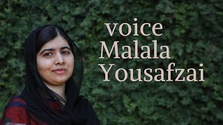 Malala Yousafzai The right to learning should be given to any child
