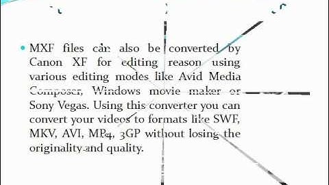 How to import Canon XF MXF to FCP 7 or FCP X on Mac