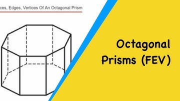 Octagonal Prism. How Many Faces, Edges And Vertices Do Octagonal Prisms Have (3D Shapes)