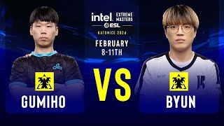 GuMiho vs. ByuN  IEM SC2 Katowice 2024  Round of 12